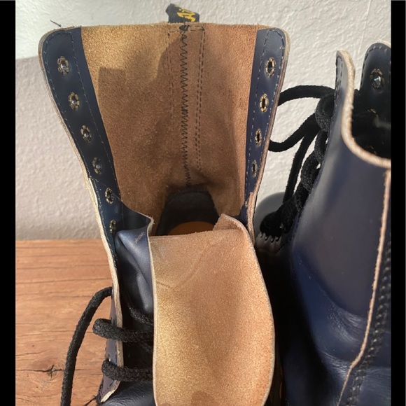Vintage 1919 Doc Martens steel toe 10 eyelet boots size 6 - Picture 6 of 11